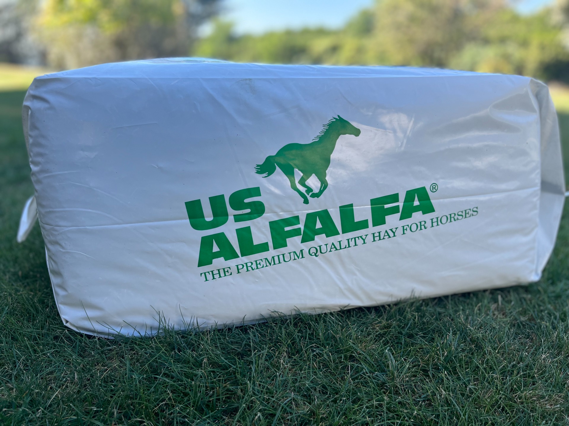 Dehydrated Bagged Hay Fraser Valley Hay Brokers